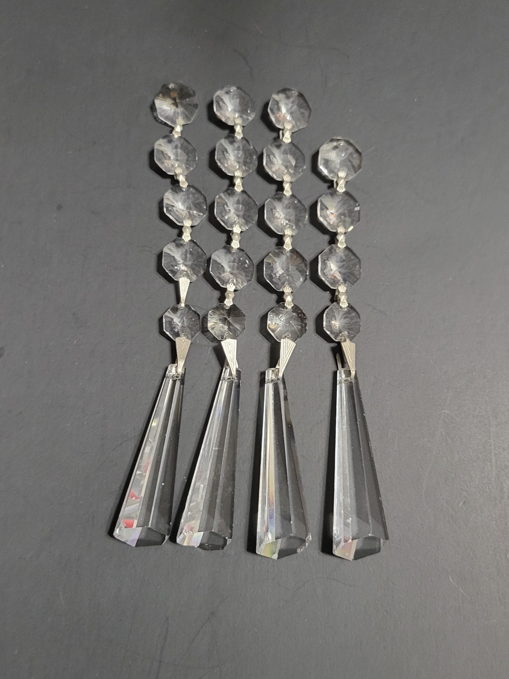 Faceted Hexagonal Drop Chandelier Crystal Prism